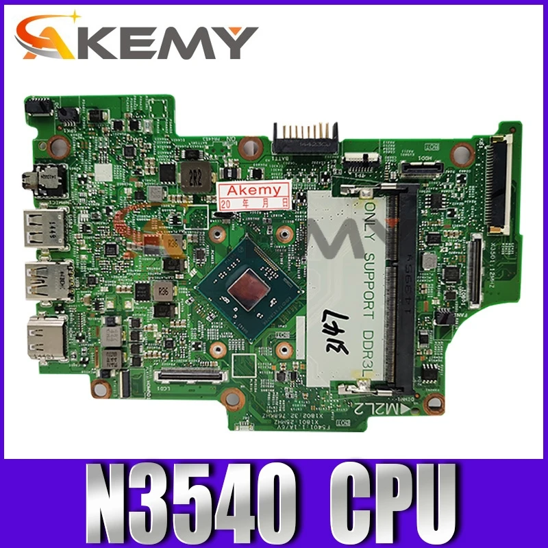 

Original Laptop motherboard For DELL Inspiron 3147 Core N3530/N3540 SR1YW Mainboard CN-0KW8RD 0KW8RD 13270-1 DDR3