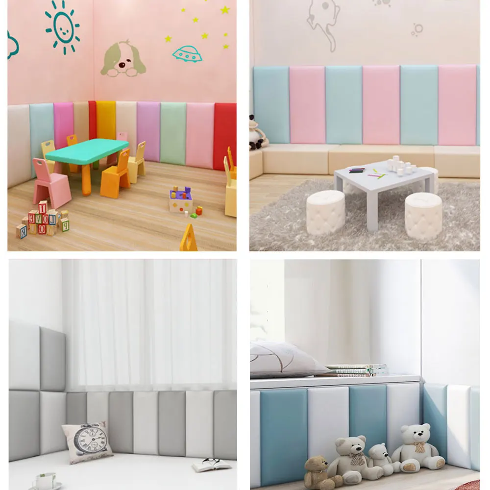 

3D Protection Stickers Solid Wall Stickers Cartoon Anti-collision Foam Wall Stickers Children's Room Cushion Baby Safety Corner