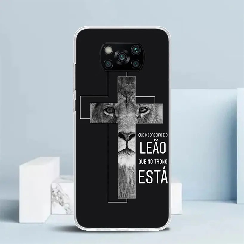 Чехол для телефона из мягкого ТПУ с изображением Бога Иисуса молитвы Креста Xiaomi