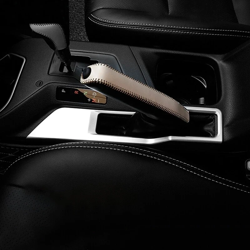 

Для TOYOTA RAV4 RAV 4 2016 2017 2018 ABS Матовая Внутренняя ручная Тормозная рамка тормоза крышка отделка Аксессуары 1 шт.