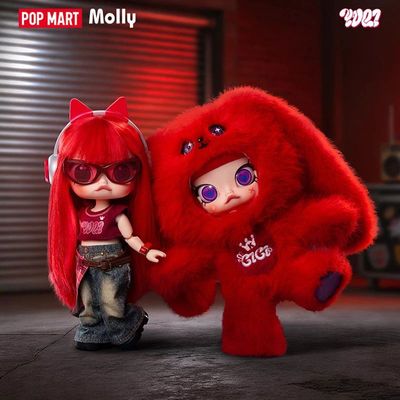 POP MART MOLLY X YUQI 18 Фигурка из серии коллаборации, оригинальная игрушка в закрытой упаковке, загадочная коробка, милые куклы, аниме-фигурка, подарок (art.: 3920db88e36e8) - 3920db88e36e8
