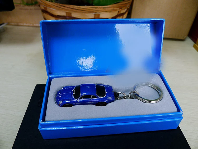

Alping A110 UH2673 French super sports car model mobile phone chain pendant key chain Gifts Souvenir Toys