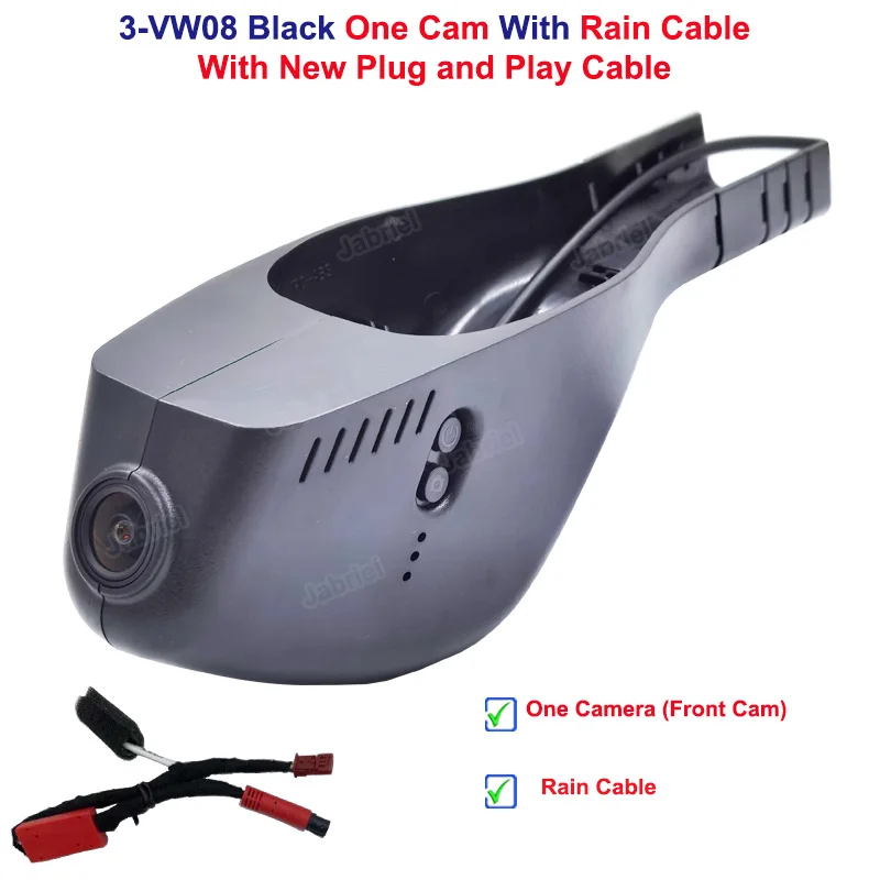 

Автомобильный видеорегистратор с Wi-Fi для Volkswagen, VW, Tiguan, Tarek, Atlas, Polo, Passat, Touran, Taigun, Golf, Arteon, Sharan, видеорегистратор для Skoda