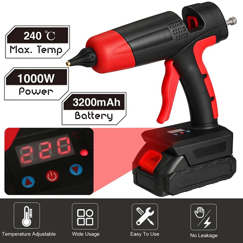 New product lithium electric hot melt glue gun handmade household high power industrial grade hot melt gun