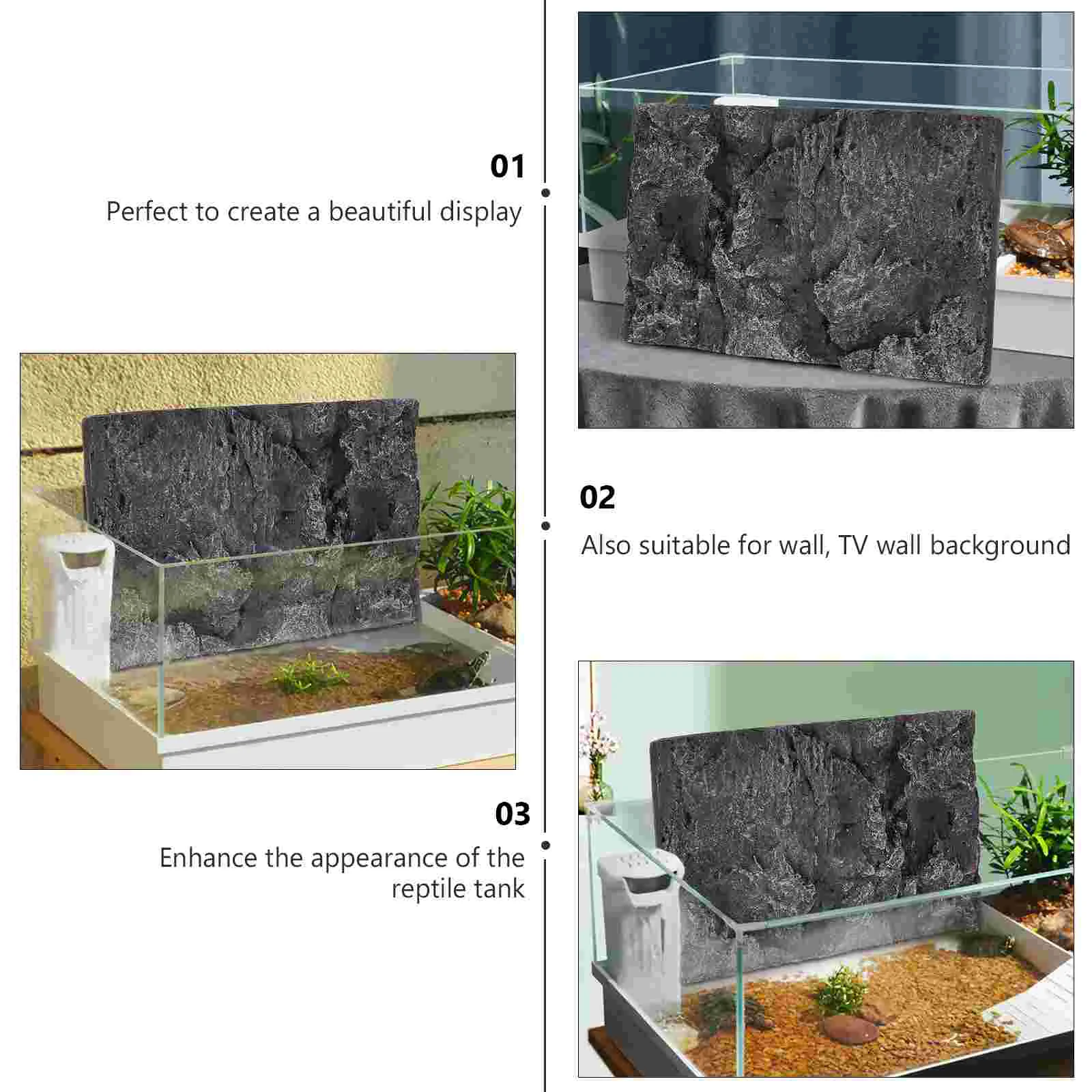 Черепаха декоративная доска украшение для рептилий фоновая тарелка фон среды