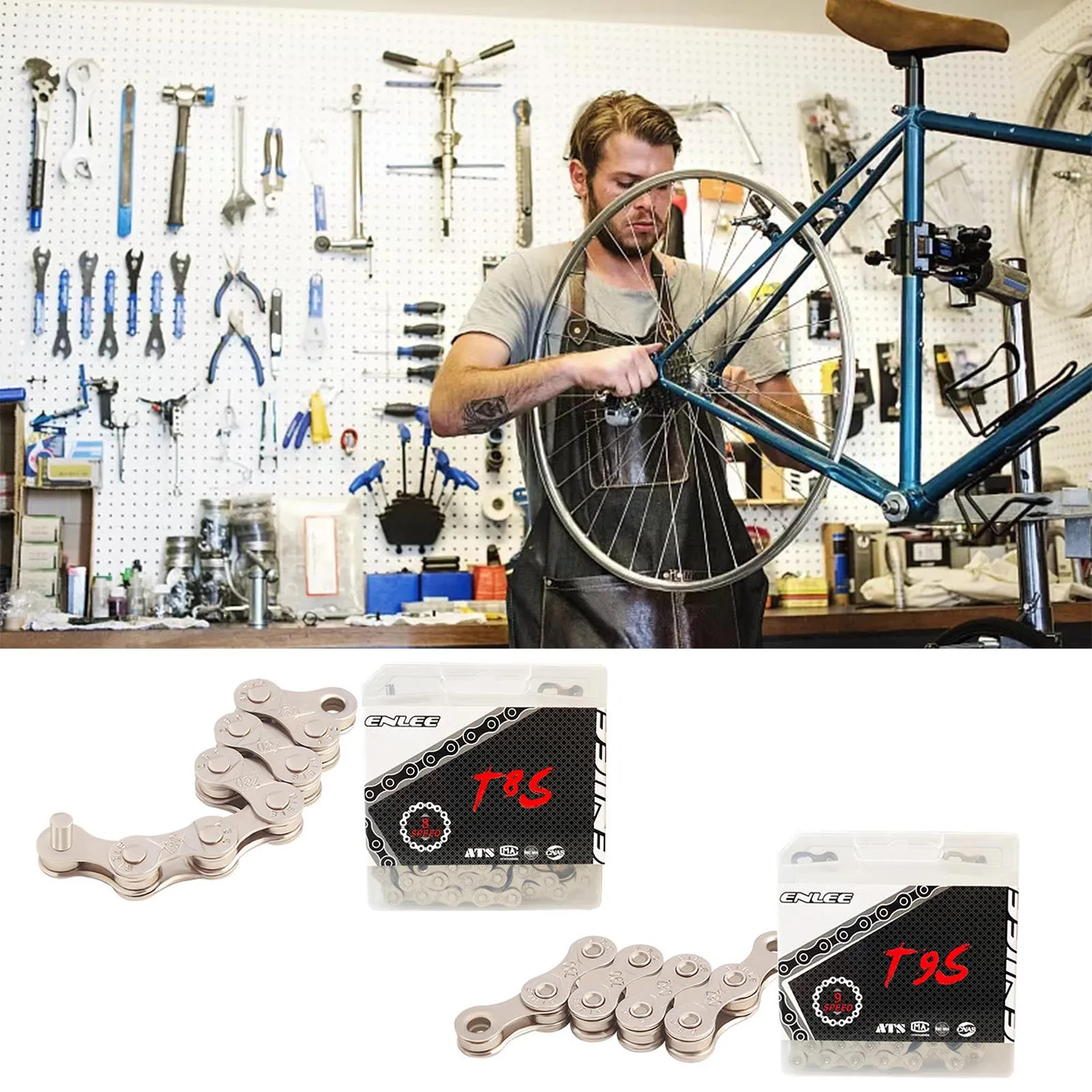 

Цепь для горного велосипеда 116 звеньев комплект цепи для велосипеда 1/2 X11/128 дюймов сменная цепь для велосипеда 6/7/8/9 скоростей MTN BTX