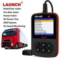 launch creader cr hd heavy duty truck code reader diagnostic tool 24v truck engine check full obd auto obd2 automotive scanner