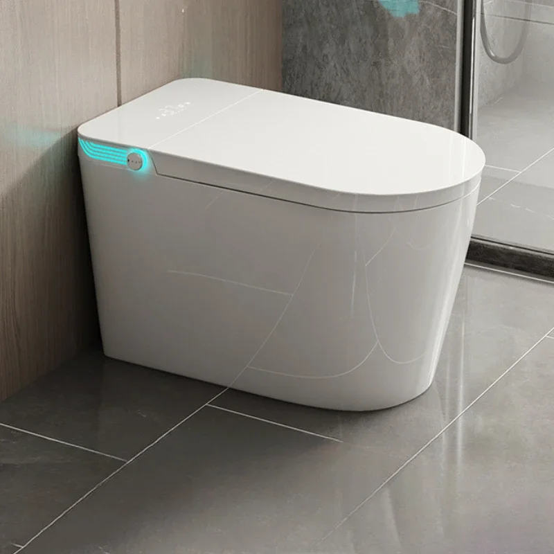 Цельные фигурки гигиенический умный туалет простой автоматический белый