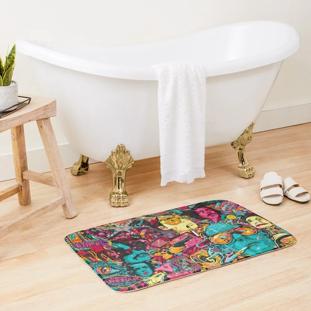 Набор аксессуаров для ванной комнаты декоративный коврик в Лас Вегасе с защитой