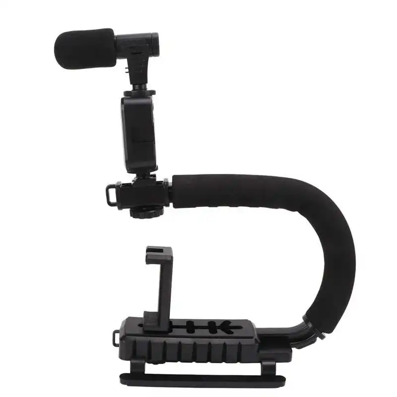 

U Shape Camera Stabilizer Handheld Camera Stabilizer Upholstered Handle for Outdoor for Shooting