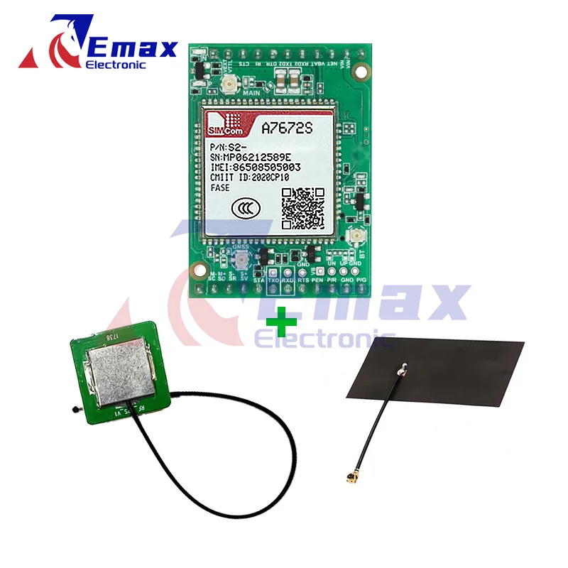 SIMCOM A7672S-FASE Core Board плата разработки LTE CAT1 + 4G 2G BT GNSS Voice A7672S
