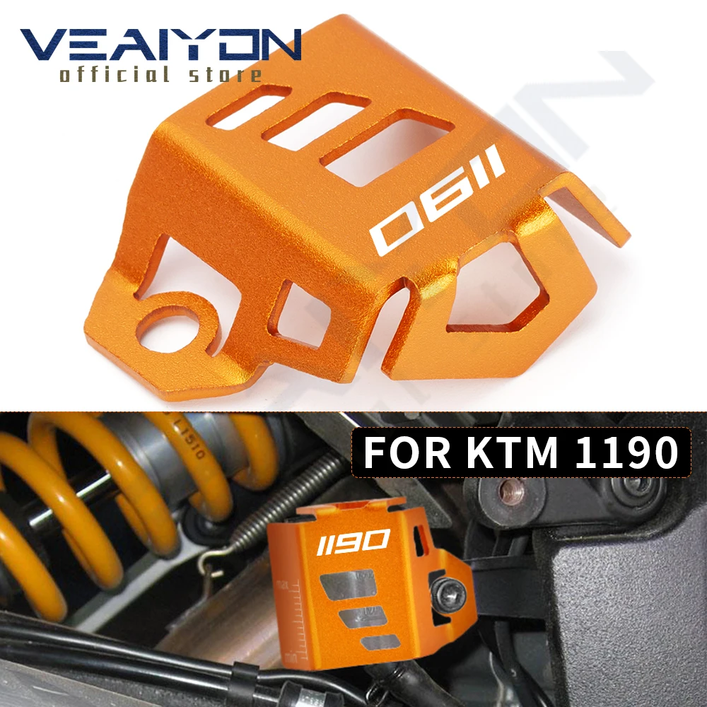 

For KTM 1190 Adv. 1090 R/Adv. R 1290 Super Adv. S/Duke R 2018 2019-2022 Motorcycle Rear Fluid Reservoir Guard Cover Protector