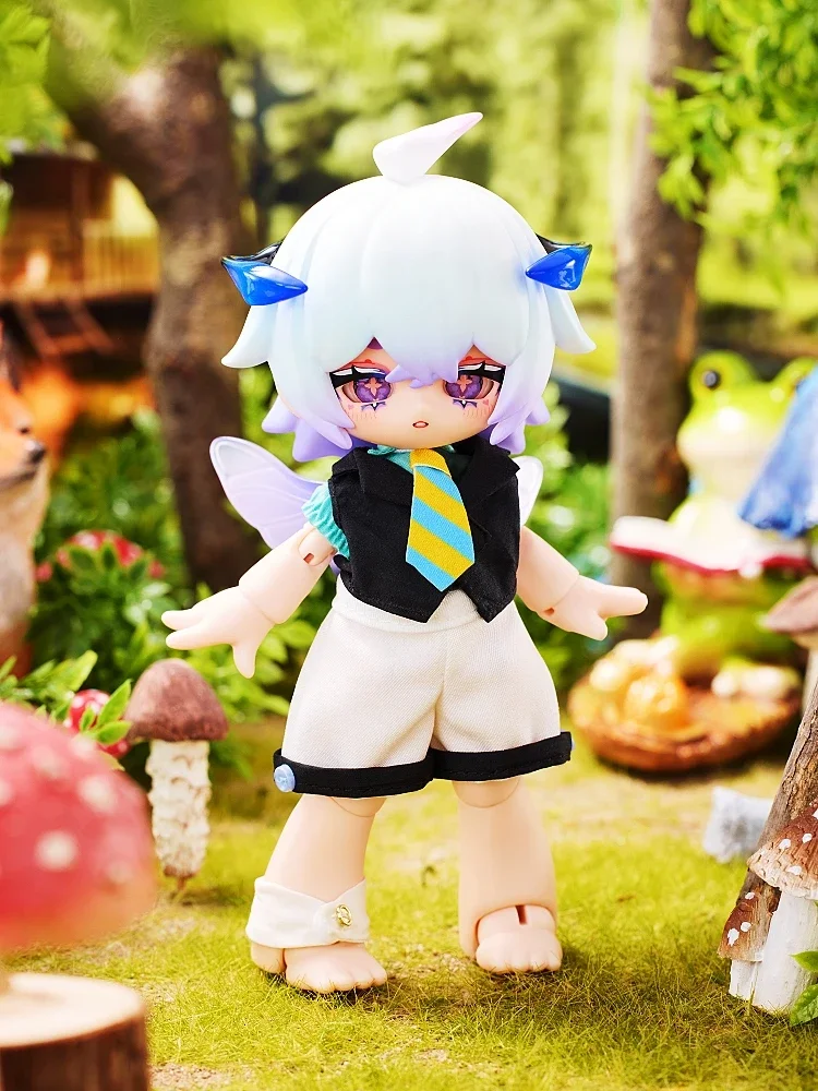 Фото 1/12 Bjd кукла Kukaka Insect Cafe Series Ob11 слепая коробка Mystery Box подвижная фигурка милая модель игрушка-сюрприз подарки на день рождения №5