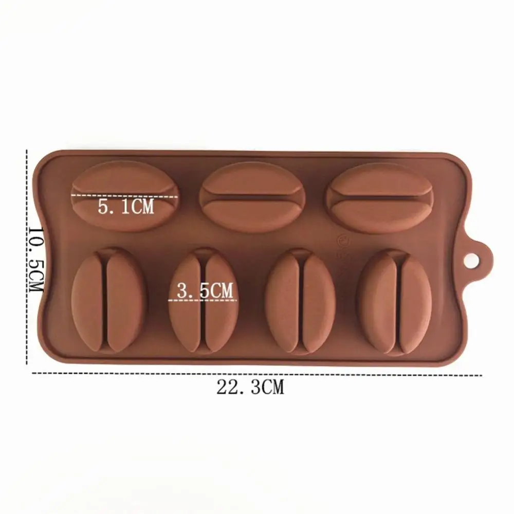 

Ice Cube Mold DIY Large Capacity Coffee Bean Ice Tray Food Grade Silicone Quick-Freezing Storage Grid Household Use