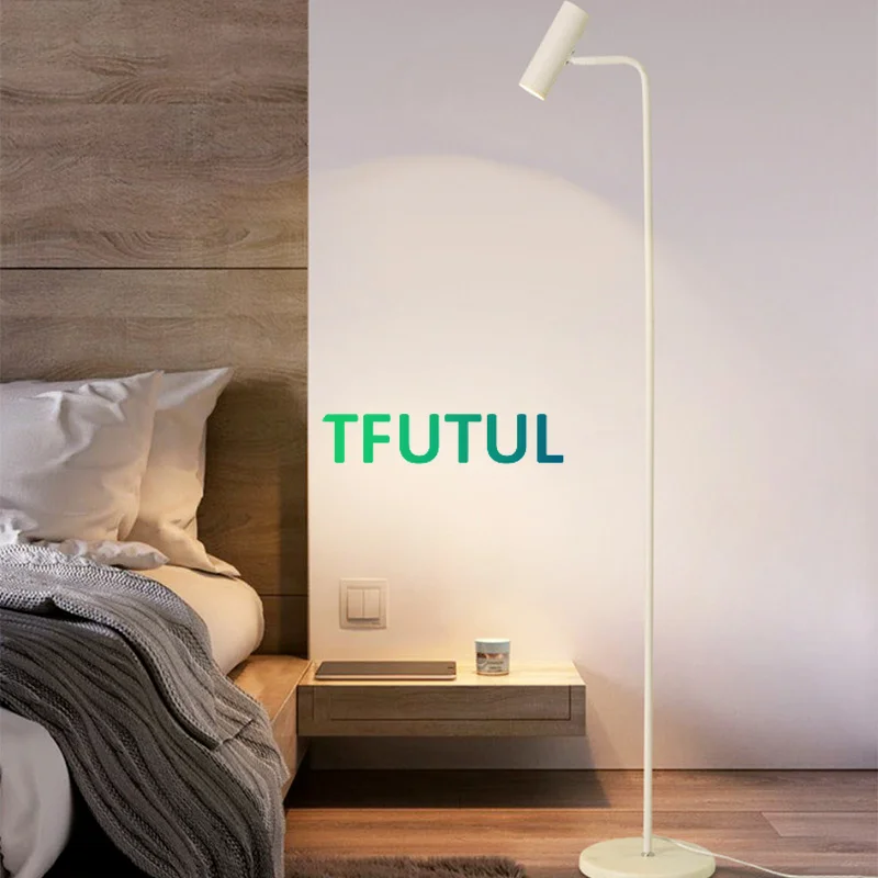 Scandinavian Minimalist Floor Lamp Living Room Sofa Standing Lamps Bedroom Bedside Spotlight Table Lights Home Decoration
