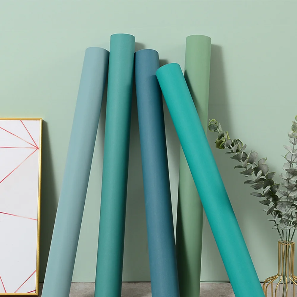 

Solid Color Wallpapers Self-adhesive Bedroom Living Room Background Wall Furniture Wardrobe Decoration Renovation Wall Stickers