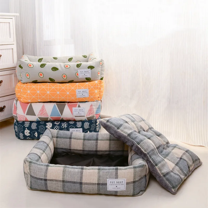 Кроватка для больших собак кровать-ящик диван-коврик подушка домашних животных