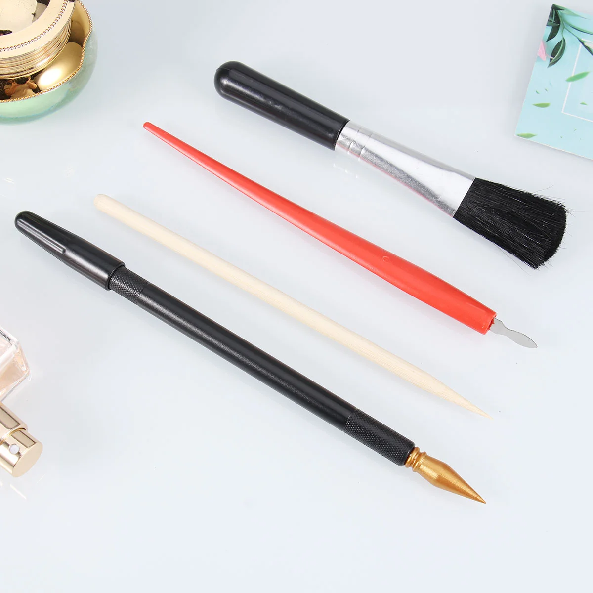 

Scratch Painting Tools Drawing Penset Tool Stick Color Brush Kit Sticks Scraper Stylus Paper