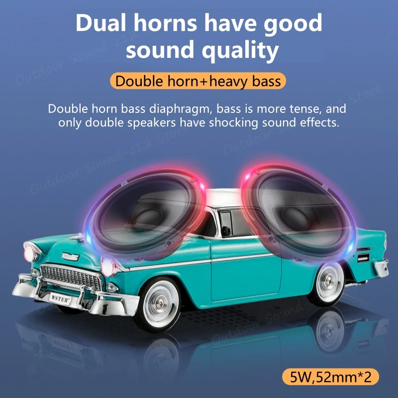 Беспроводная модель Bluetooth поддержка TF-карты воспроизведение U-диска