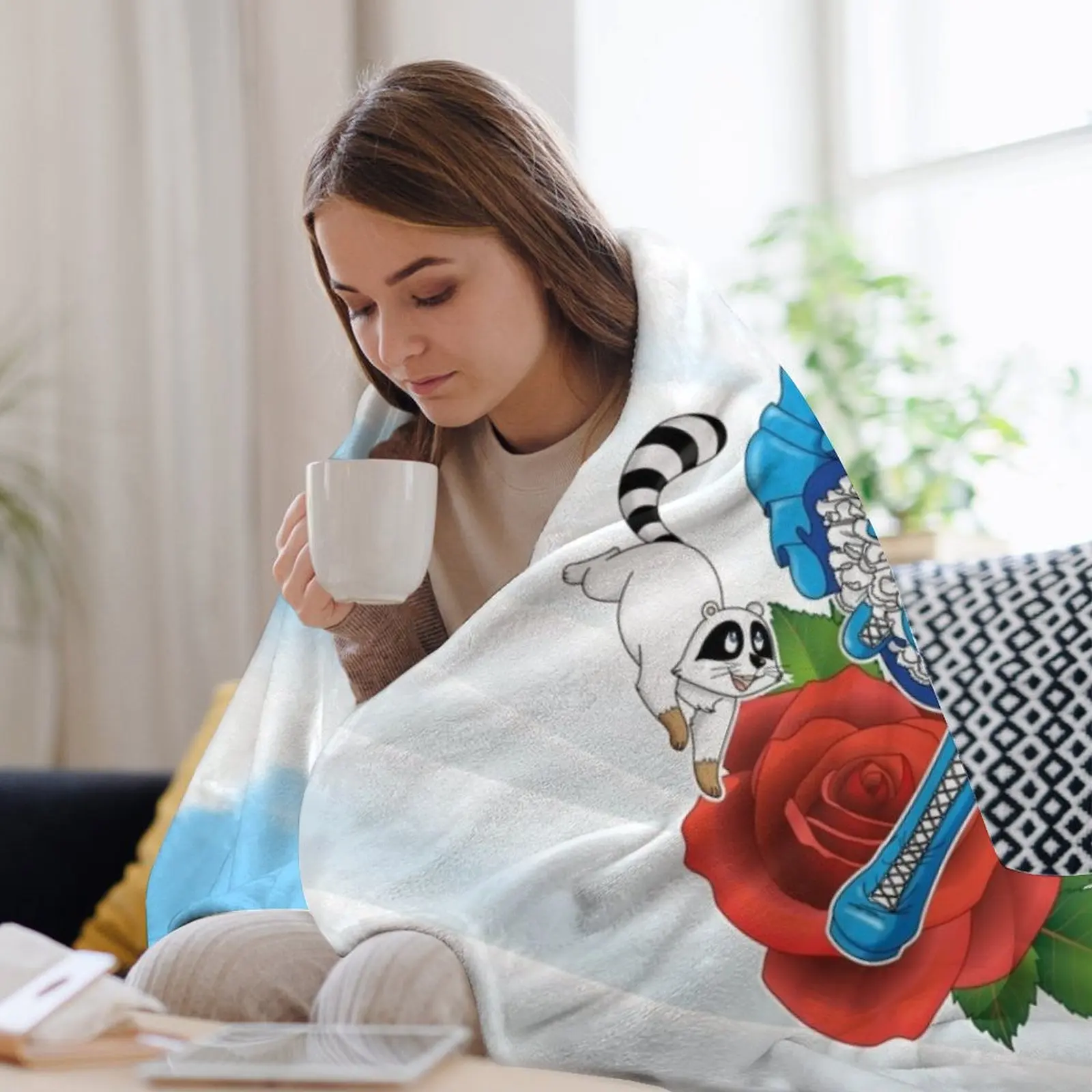 Candy &amp Klin (Зимняя редактированная.) Одеяло Роскошный диван Furrys Роскошные