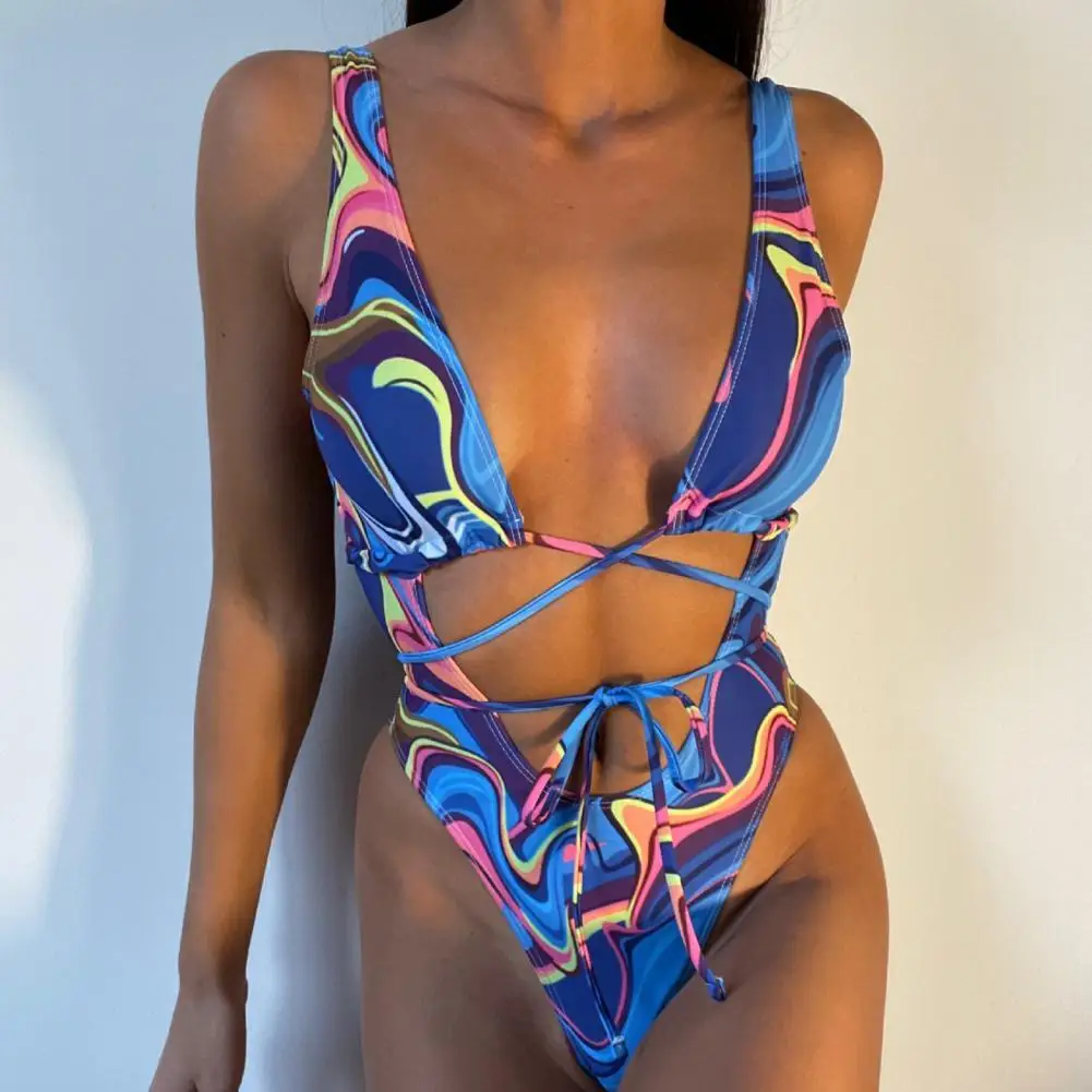 

Good Bikini Swimsuit Summer Bathing Suits Polyester Swimming Suits Vibrant Color for Party купальник слитный maillot de bain