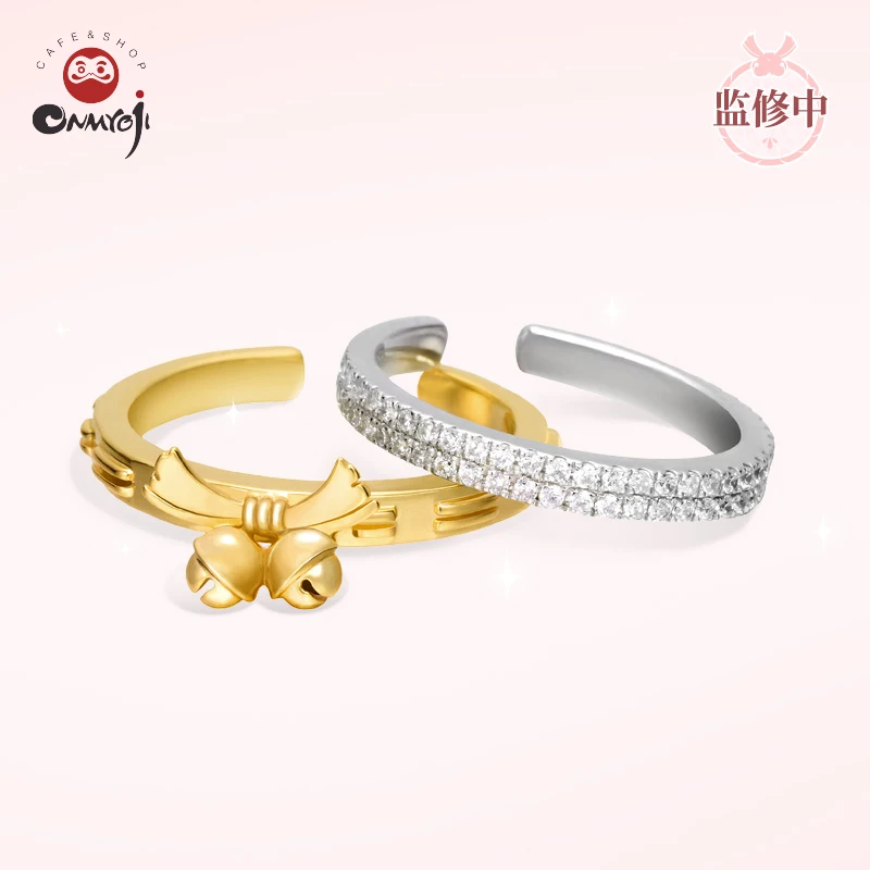 

Anime Onmyoji Game S925 Silver Finger Ring Fashion Jewelry Cosplay Costume Women Men Adjustable Rings Take Photo Props Fans Gift