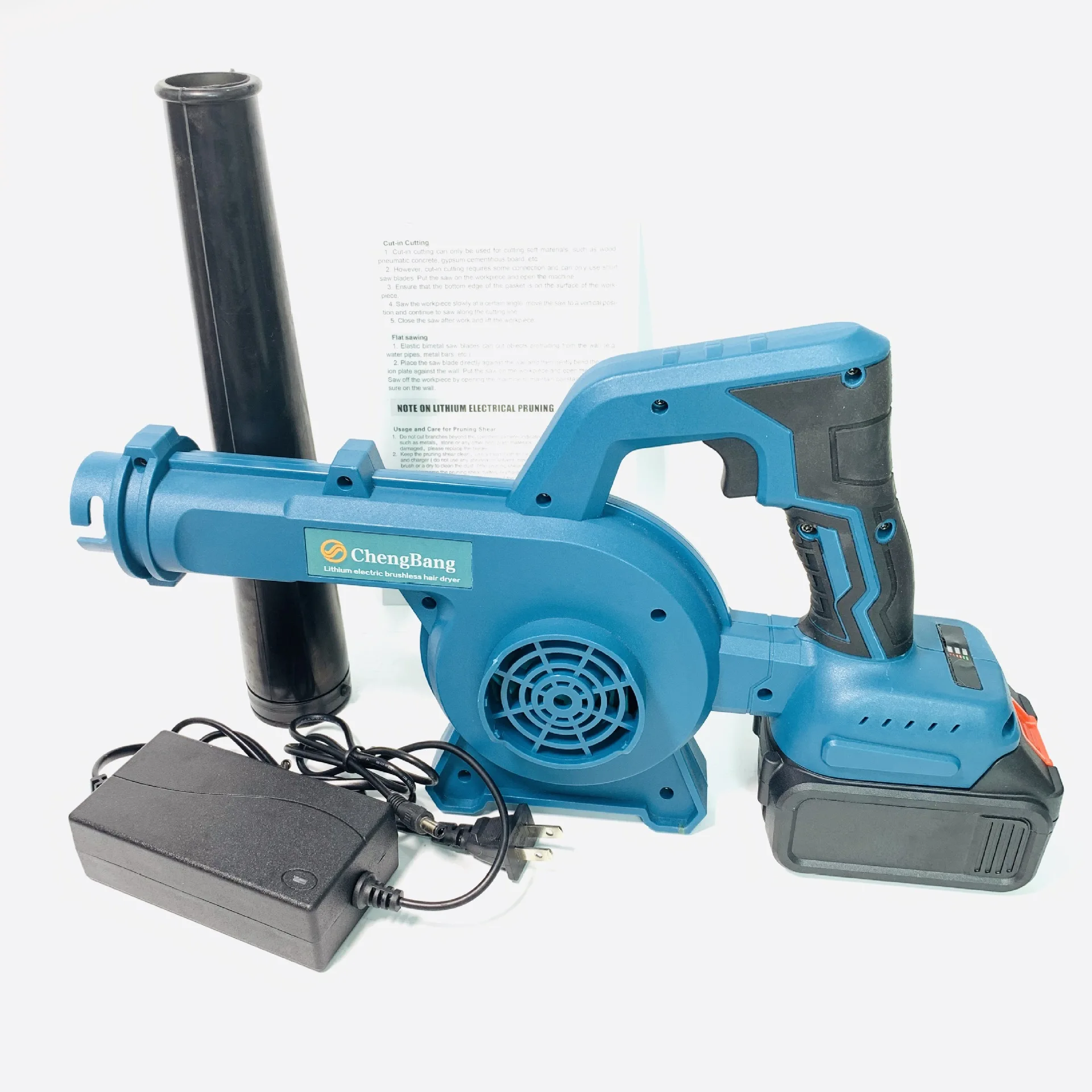 

li-ion battery charging brushless blower blower electric blower fan