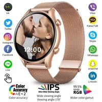 2022 new smart watch women custom dial call watches men sport fitness tracker heart rate waterproof smartwatch for xiaomihuawei