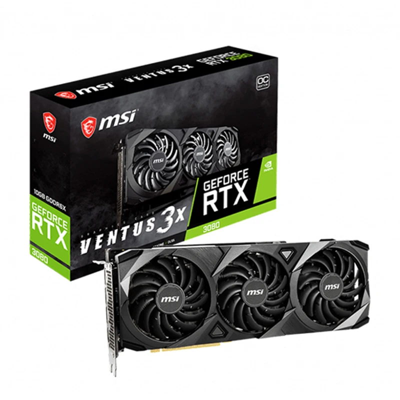 

Rumax New Listing MSI RTX3080TI GIGABYTE GeForce RTX 3080 Gaming OC 10GB GDDR6X ZOTAC RTX3080 Graphics Card