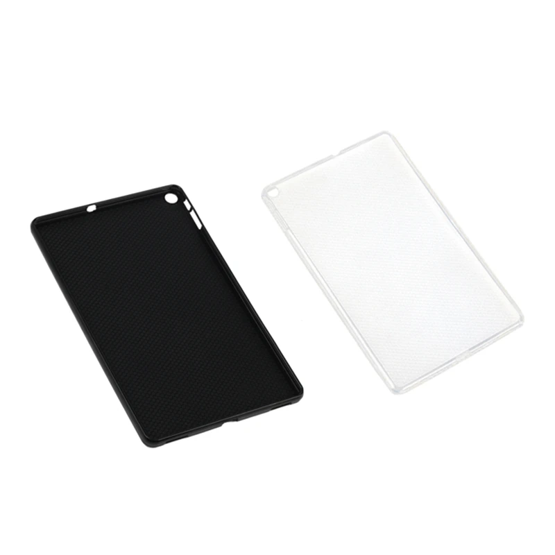 

2X Tablet Case For ALLDOCUBE Iplay30/Iplay30 PRO Tablet 10.5 Inch Silicone Case Iplay 30 Pro(Transparent&Black)