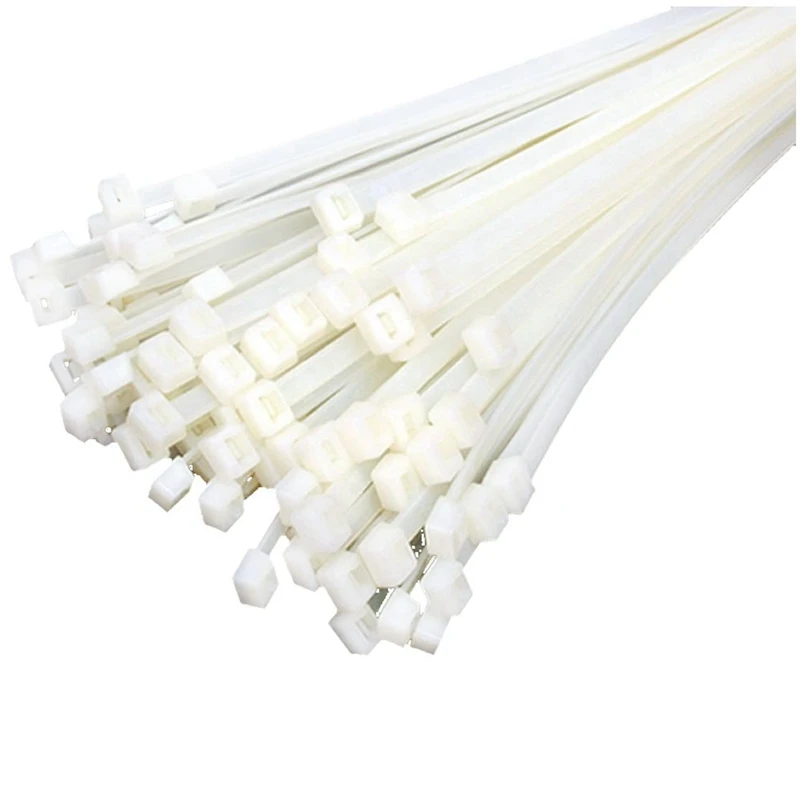 

BMBY-Cable Ties INDUSTRIAL QUALITY Cable Ties: 100X2.5Mm Color: White Quantity: 200 Pieces