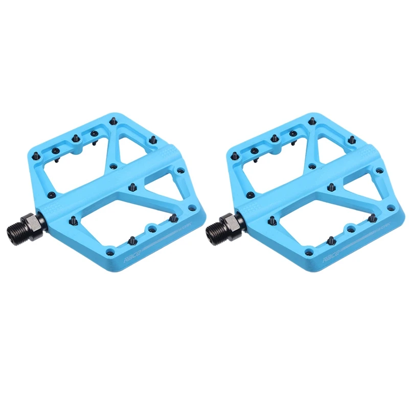 

Racework MTB Bike Pedal Ultralight Bearings Bicycle Pedal Flat For Mountain Road Bike BMX