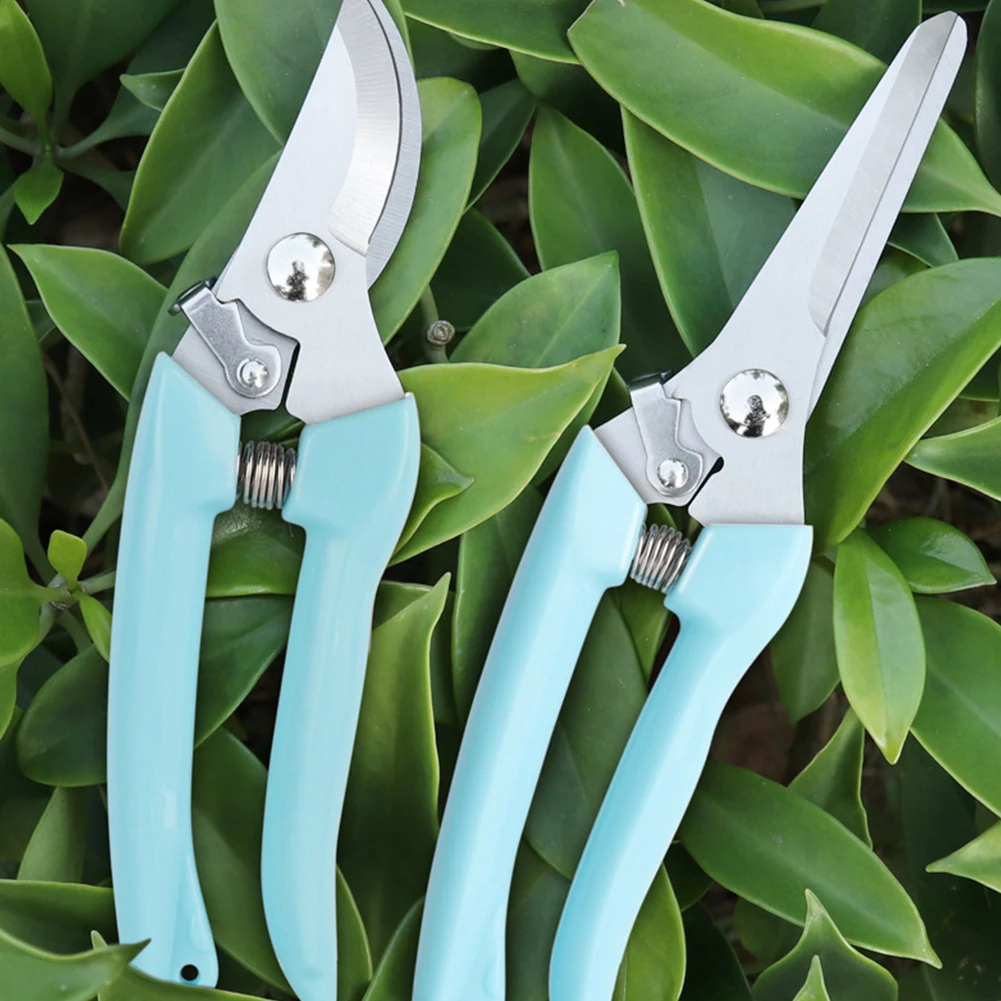Pruner Tree Cutter Gardening Pruning Shear Scissor Stainless Steel Cutting Tools Home Garden Supply  Anti-slip Hand Tools images - 6