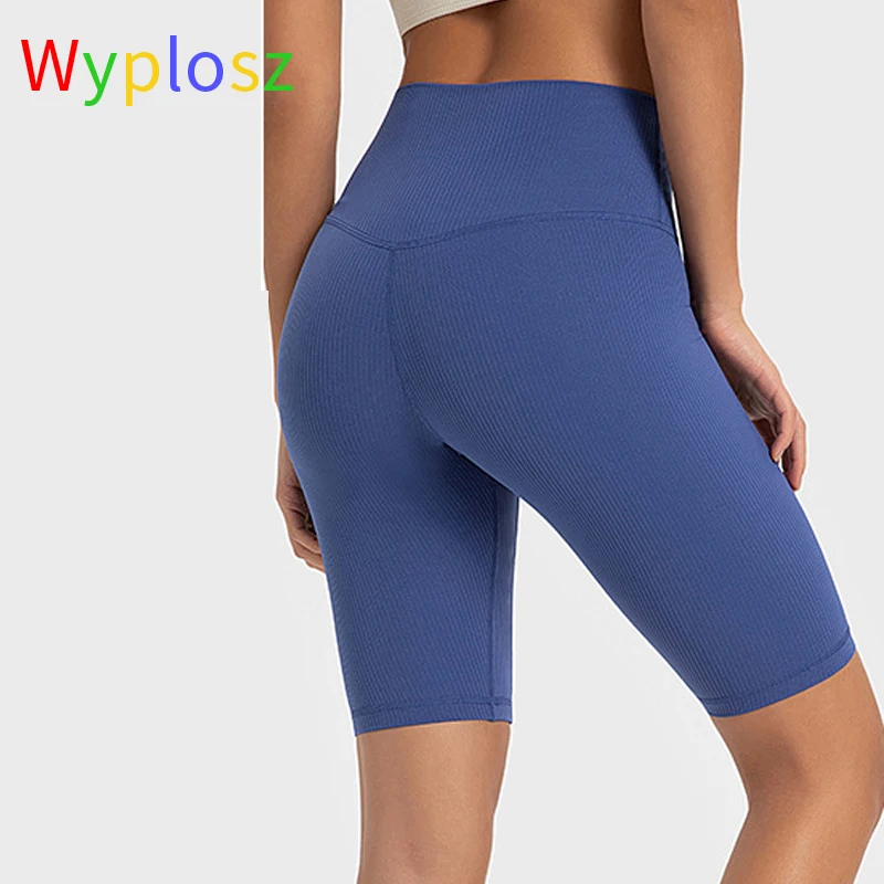 Wyplosz Shorts Women Clothing Yoga Fitness Sportswear Workout Tight Running Soft Skin-friendly Thread High Waist Free Shipping