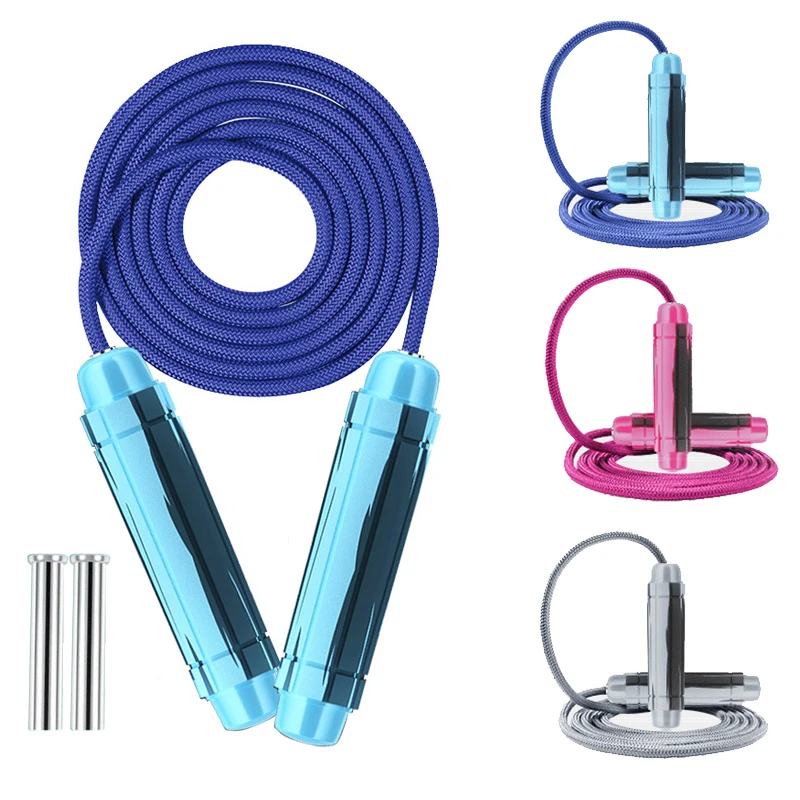 

Jump Rope Set 3m Bold Rope with Weight Blocks Adjustable Skipping Rope Lose Weight Home Workout Gym Crossfit Fitness Equipment