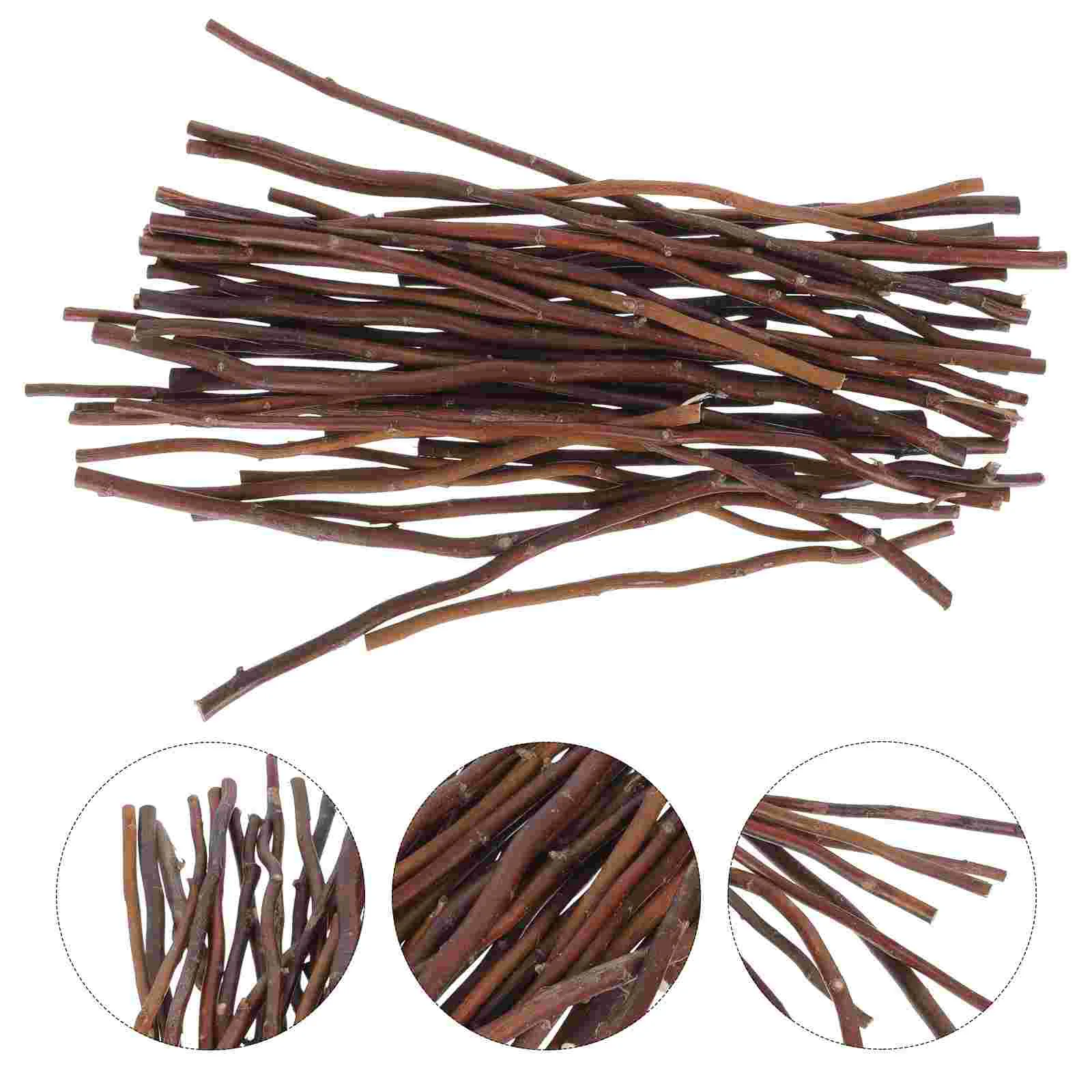 

Sticks Woodbirch Twigs Crafts Branches Diy Vase Craft Wooden Natural Decor Dry Decoration Branch Photo Props Crafting Pumpkin