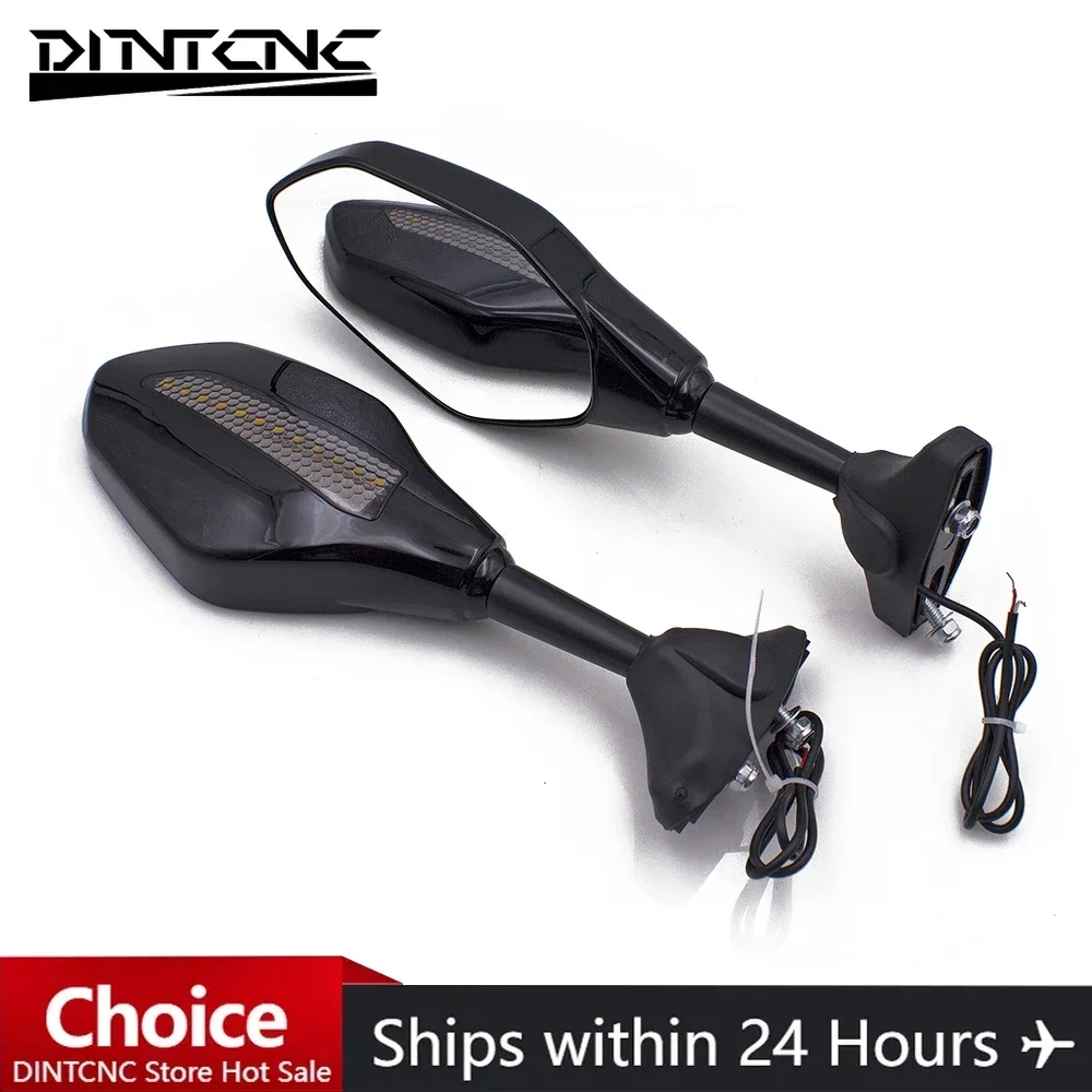 Универсальные Аксессуары Для Зеркал Мотоциклов Светодиодные Зеркала Заднего