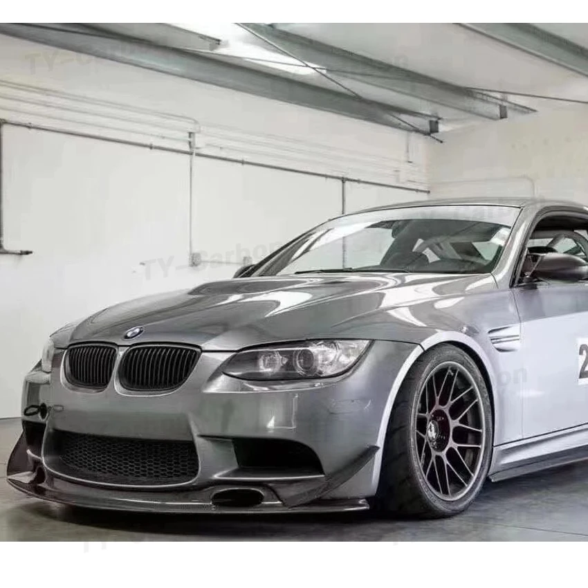 Накладка на воздухозаборник переднего бампера из карбона для BMW E90 E92 E93 M3, рамка воздухозаборника, спойлер, сплиттер, накладка на решетку, аксессуары для автомобиля из FRP (art.: 3920da8d4e1c1) - 3920da8d4e1c1
