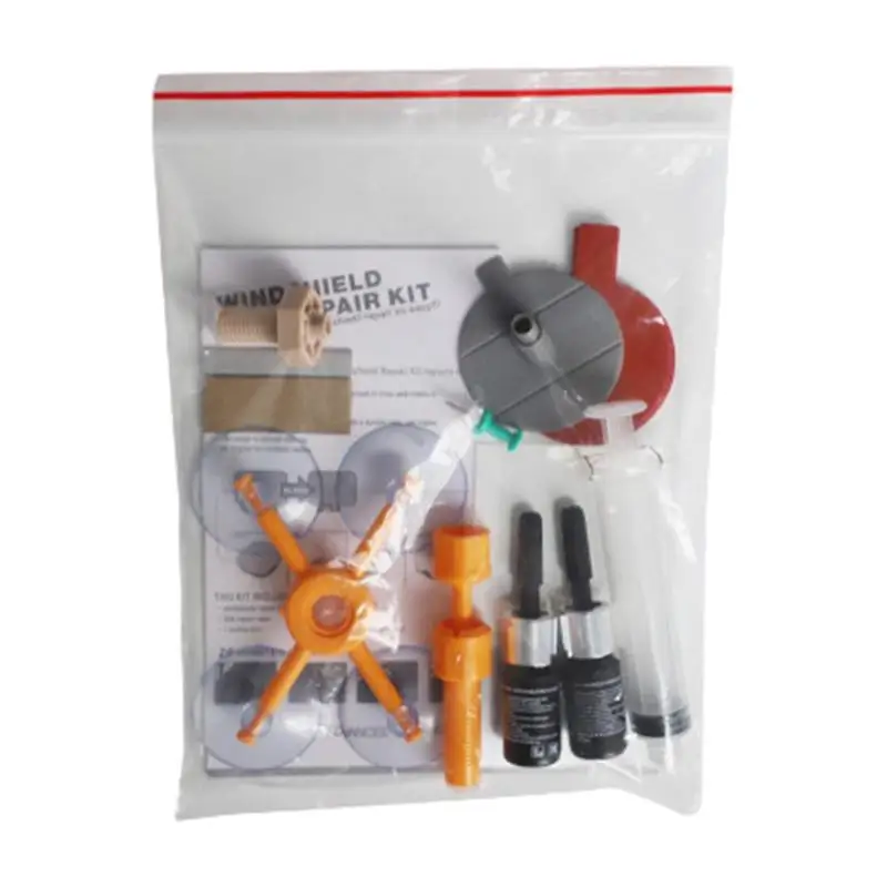 

Windshield Crack Repair Kit Windshield Cracks Repairing Liquid For SUV DIY Glass Filler Repair Kit For Repairing Chips Cracks
