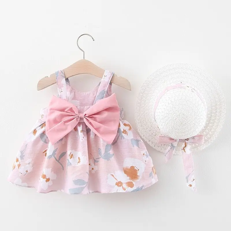 Baby Girl Summer Dress Small Skirt Baby Skirt Girl Dress 2022 Summer Thin Princess Style Short Skirt Little Girl Clothes