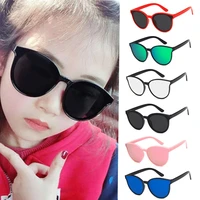boys girls fashion luxury sunglasses trendy round cat eye sunglasses children summer uv400 protection plastic sun glasses