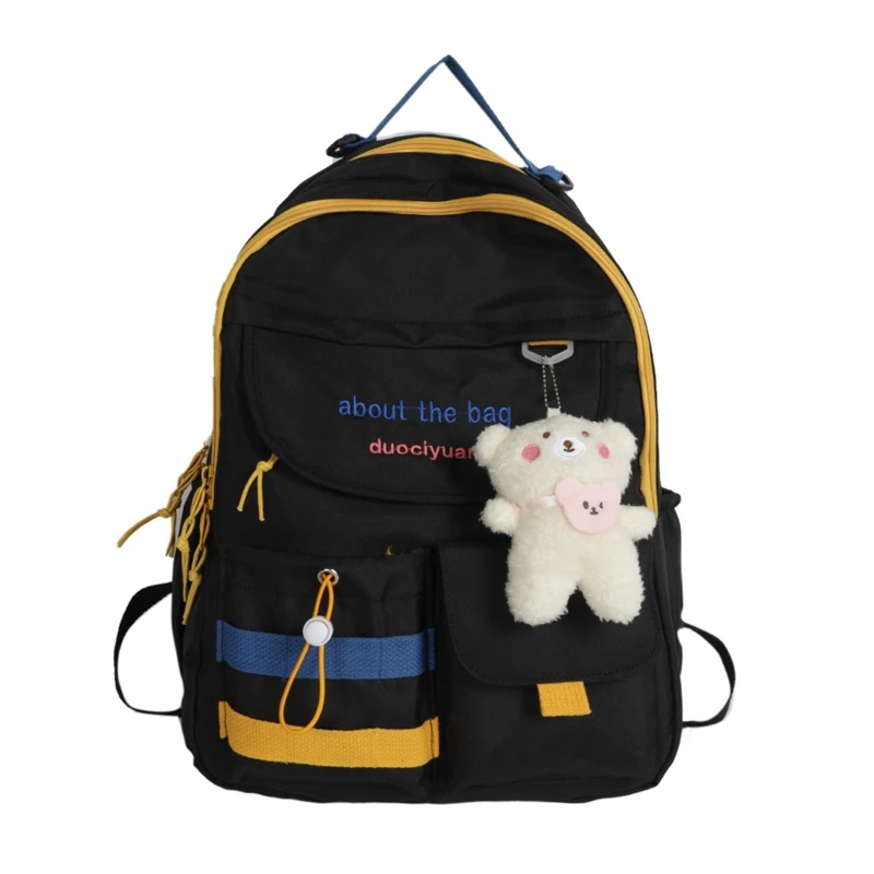Водонепроницаемый дорожный рюкзак с защитой от кражи, школьный ранец на двойном плечо для подростков, студентов и колледжей