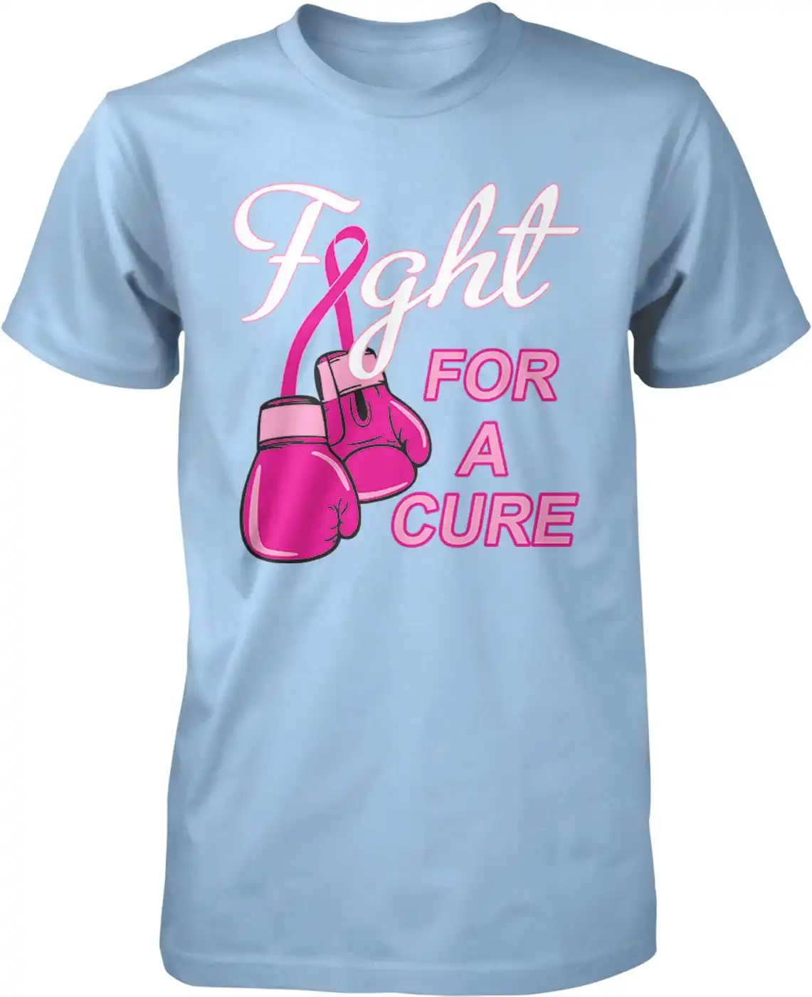 Мужская футболка Fight for a Cure Knockout Breast Cancer NOFO_00392
