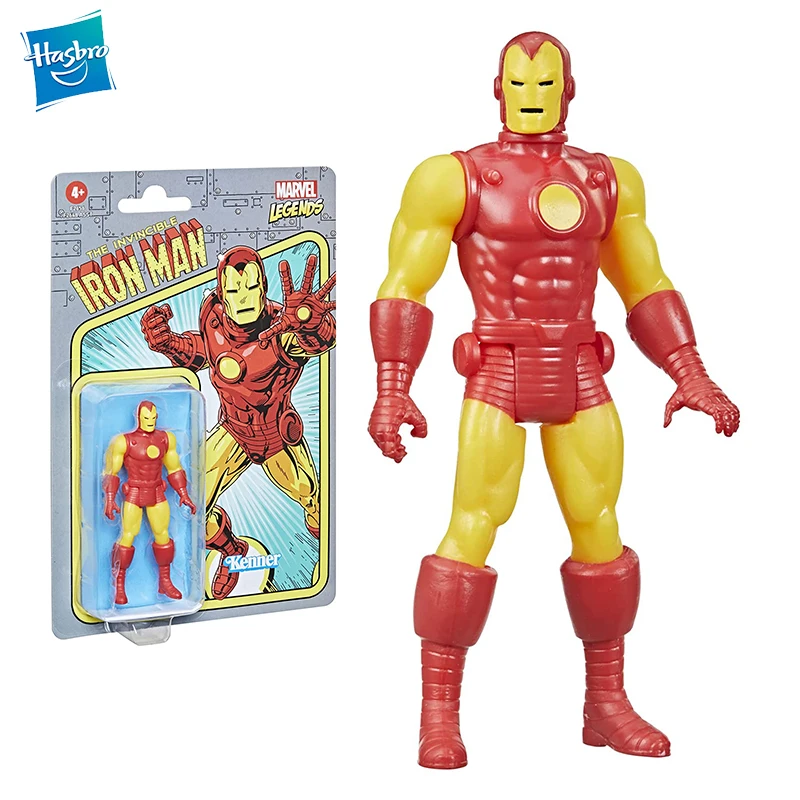 

Hasbro Marvel Legends 3.75-inch Scale Retro 375 Collection Iron Man Action Figure Toys For Kids Birthday Gift F2656