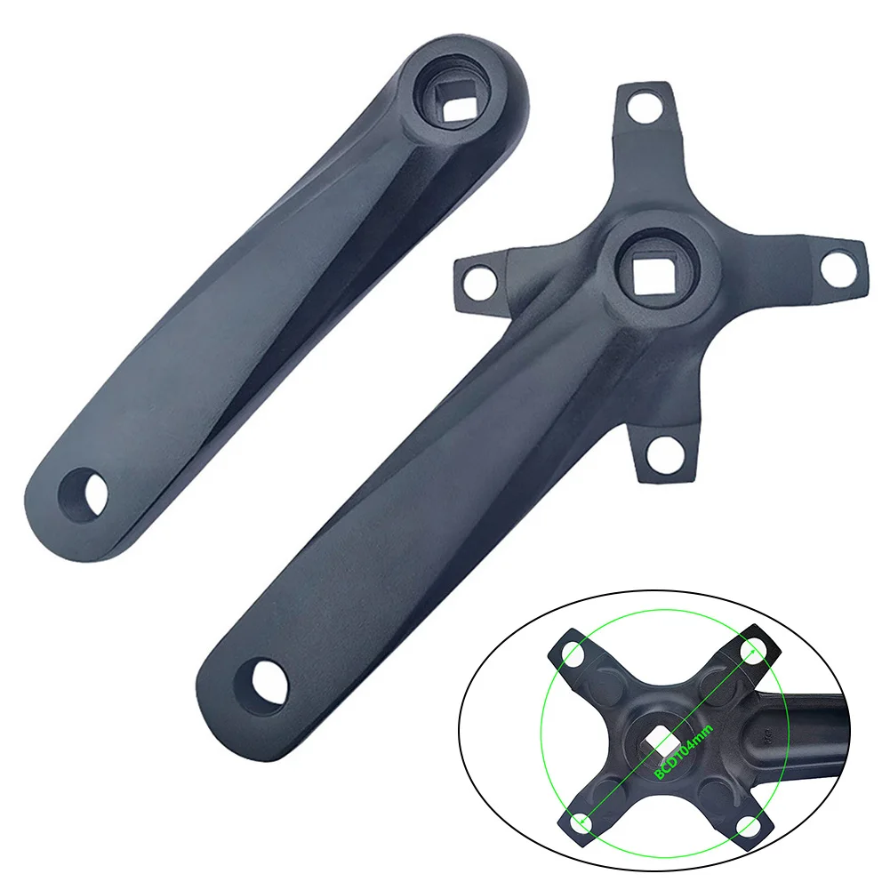 

Bicycle Crank Set Crank Leg 1set 23*10*8cm Aluminum Alloy Black Specification 9/16 Speed:7-12S Brand New Durable