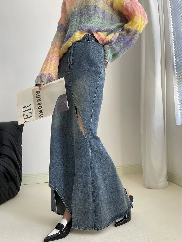 Рисунок 6 - Юбка BPN женская джинсовая с вырезами