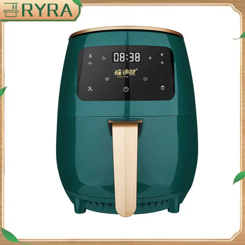 

Touch Screen Multifunctional Low-oil And Low-smoke 4.5L Air Fryer Cooker French Fries Pizza Chicken Fryer Kitchen Tools