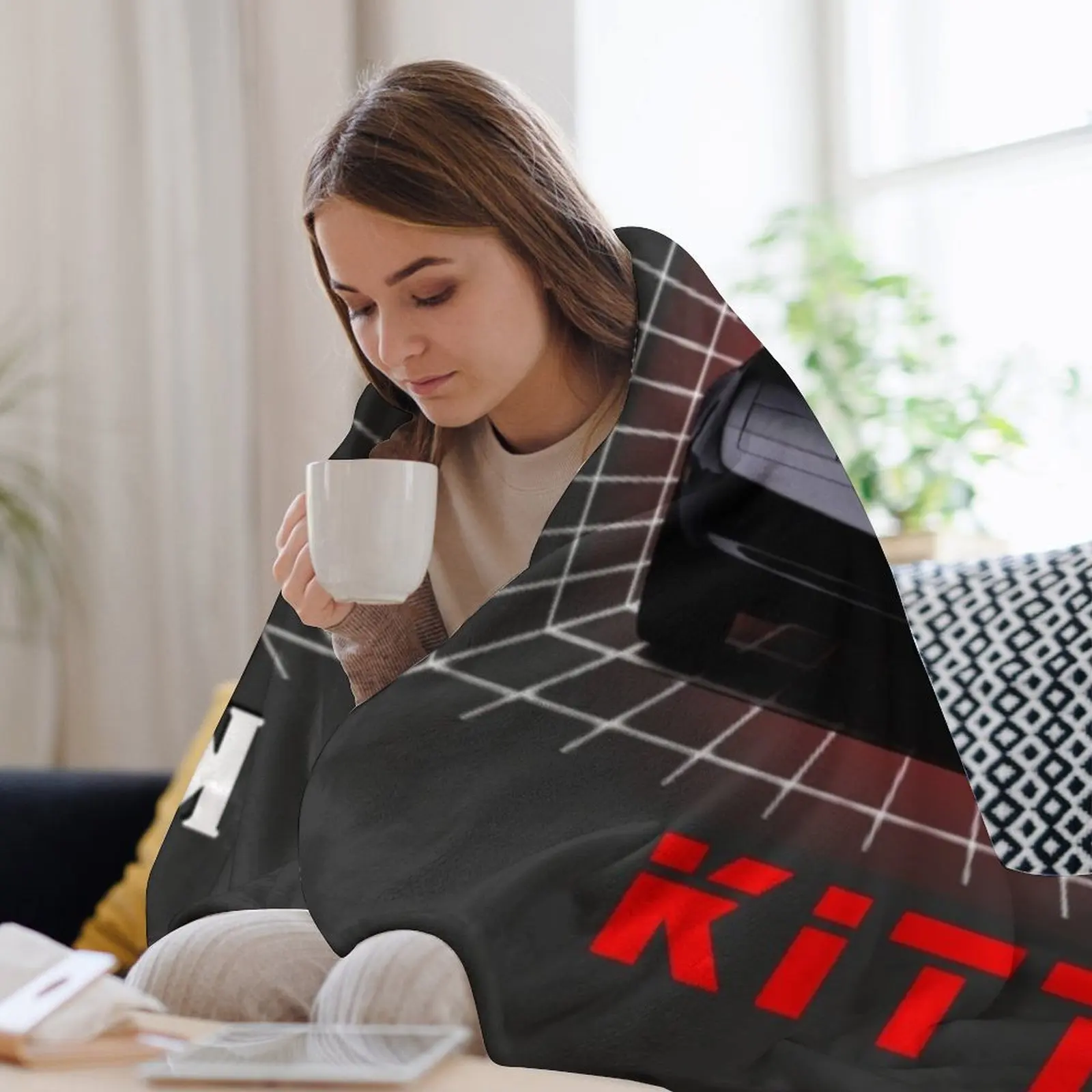 Одеяло K2000 Knight Rider Фланелевые одеяла на заказ