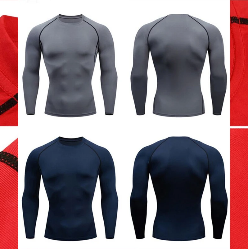 Мужской осенний спортивный костюм для фитнеса MMA тренировок эластичный