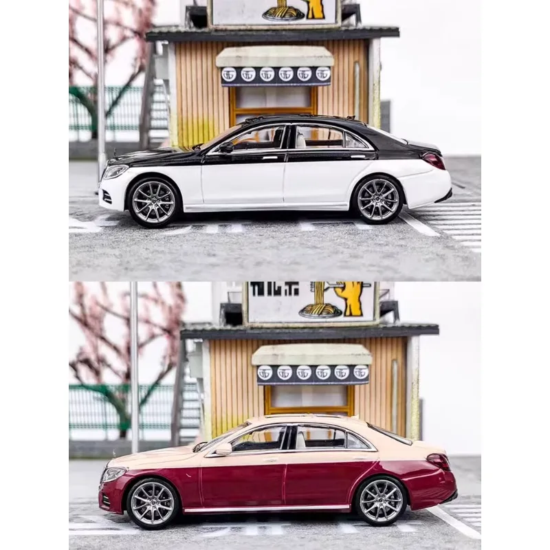 Модель Mercedes-Benz S-Class W222 S450 1:64 модель из сплава детская коллекция декоративных